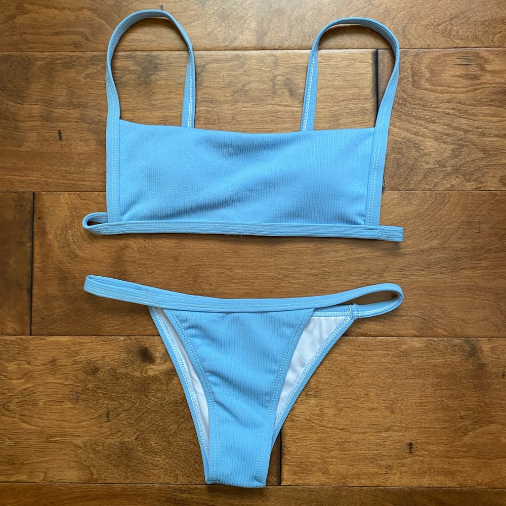 Baby blue Shein bikini set - Picture 1 of 3